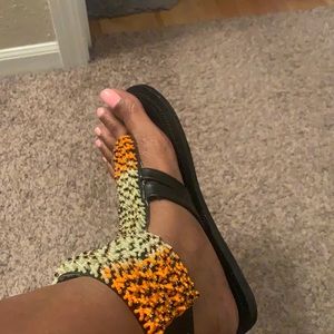 Homemade sandals